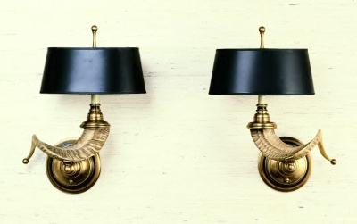 Ram's Horn Sconce