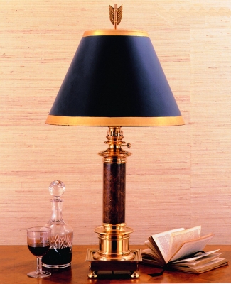 Footed Oil Lamp Reproduction