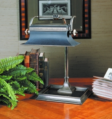 Edwardian Table Lamp     with Adjustable Shade