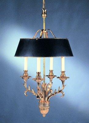 Traditional French Chandelier with Organic Motif