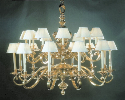 Two Tier Georgian Chandelier