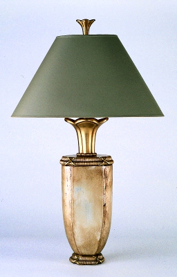 Scalloped Top Vase Form with Fine Detail