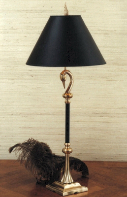 Swan Head Buffet Lamp