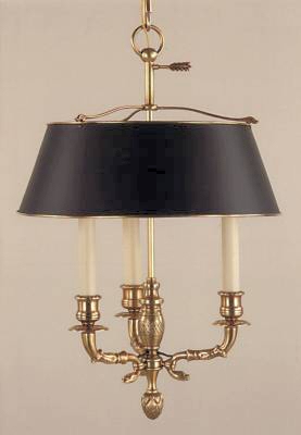 Regency Three Light Chandelier