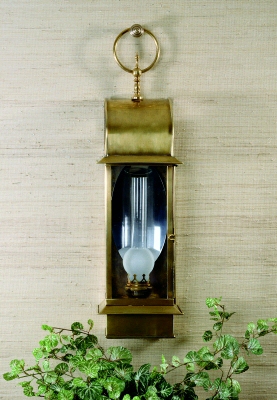 English Wall Lantern with Reflector