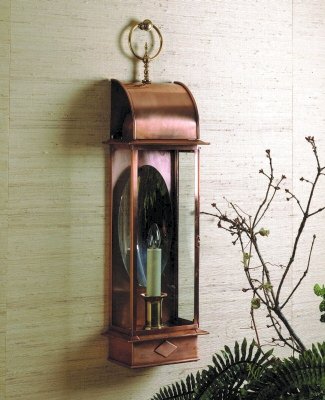 English Wall Lantern with Reflector