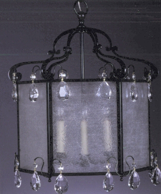 Hanging Lantern with Prisms