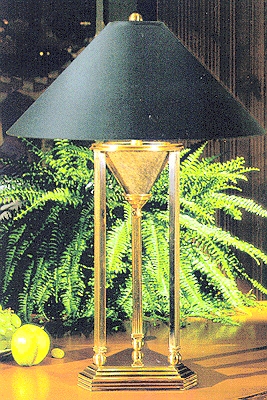 Funnel Form Suspended in Tripod Stand