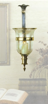 English Hurricane Sconce